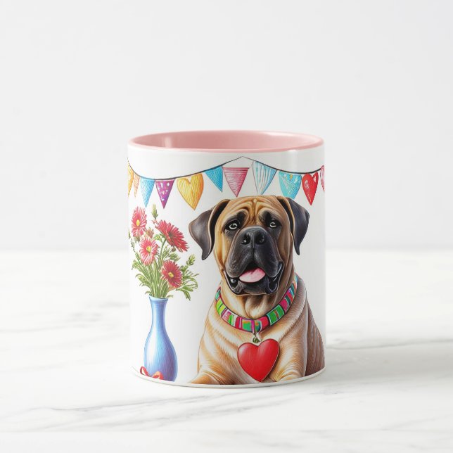 Caneca Englische Dogge Mastiff best Mum Muttertag (Centro)