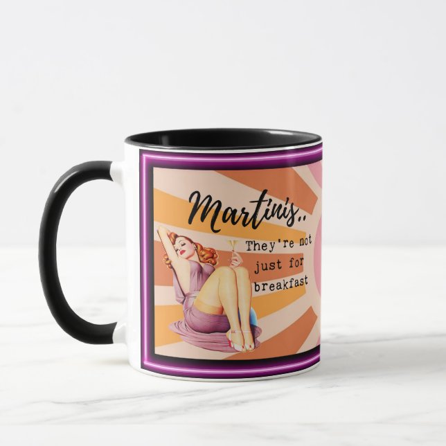 Caneca Engraçada Café Presente Melhor Amiga "Marti (Esquerda)