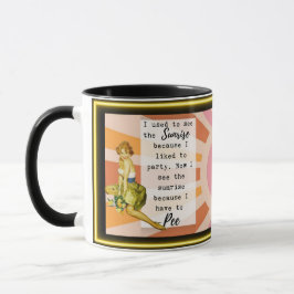 Caneca Engraçada Café Presente Melhor Amiga "Nasce