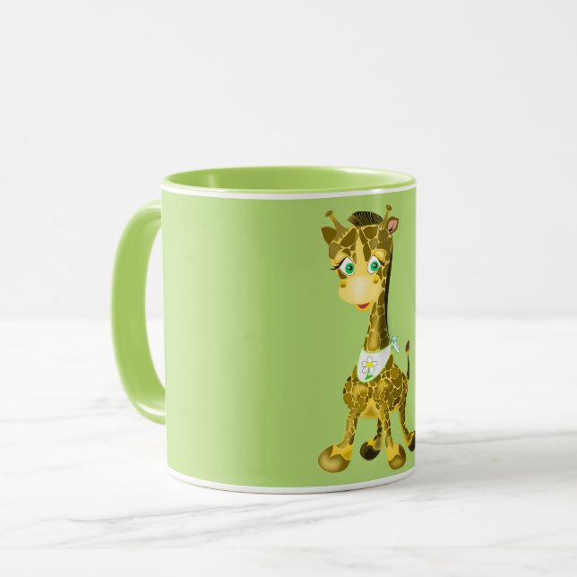 Caneca Engraçada Cama com Feliz Namorado - Escolha Cor (Frente Esquerda)