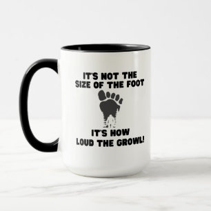 Caneca Engraçada Coffee Mug para o Acreditante Sasquatch