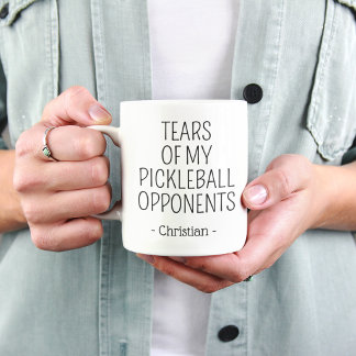 Caneca Engraçada das Lágrimas dos Meus Adversários