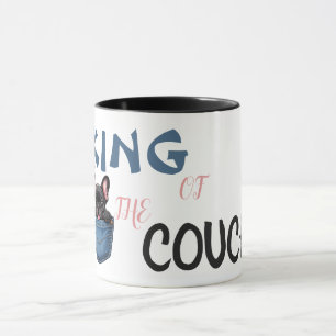 Caneca Engraçada de Amante de Cachorro Bulldog Fra