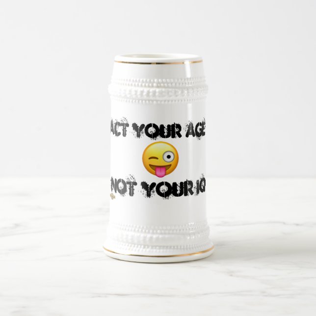 caneca engraçada de cerveja caneca de cerveja "ACT (Centro)