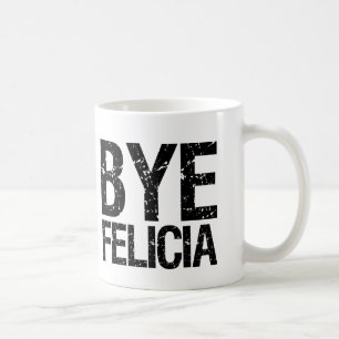 Caneca engraçada de Felicia do adeus