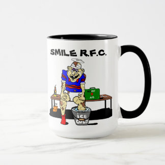 CANECA ENGRAÇADA DO RUGBY