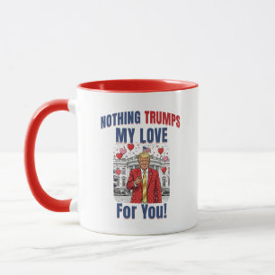 Caneca Engraçada do Trump   Presente do Dia dos Na