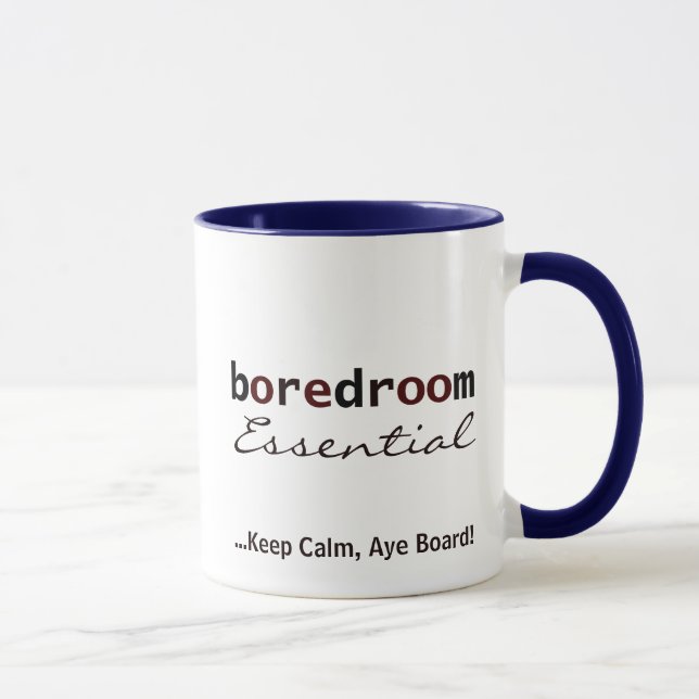 Caneca Engraçada para Escritório de Sala de Reuniã (Direita)