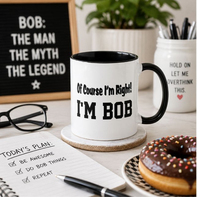 Caneca Engraçada Personalizada Claro Que Estou Cer (Criador carregado)