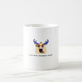 Caneca engraçada sobre mídias sociais, canecas eng