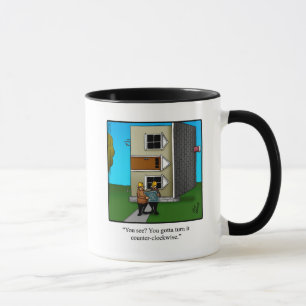 Caneca Engraçado arquiteto Humor Mug Dando "Espectickles"
