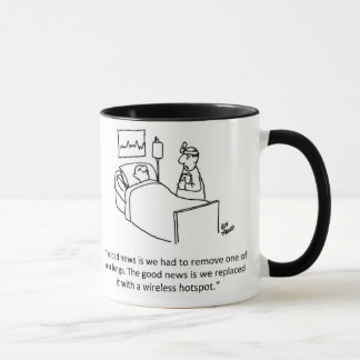 Caneca Engraçado "Avanço Médico", Presente de Mug