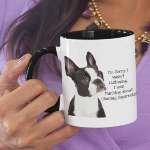 Caneca Engraçado Boston Terrier Cachorro Cachorro Cachorr