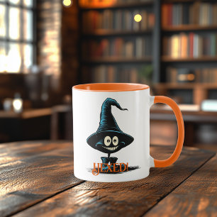 Caneca Engraçado! Bruxas Mug - Víblias de Halloween diver