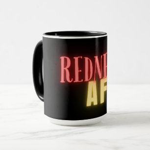 Caneca Engraçado Caipira AF Neon Personalizado