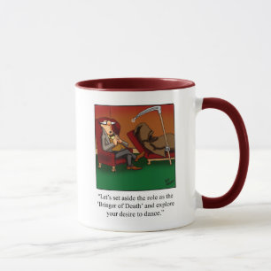 Caneca Engraçado Cérebro Caçador Humor Mug