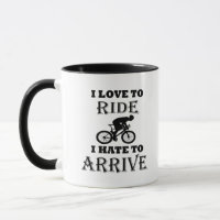Engraçado ciclismo dizendo