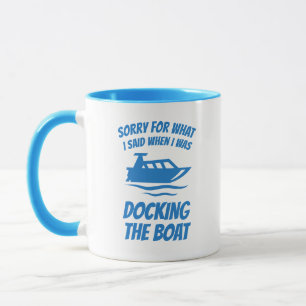 Caneca Engraçado - Desculpe O Que Eu Disse Ao Andar O Bo