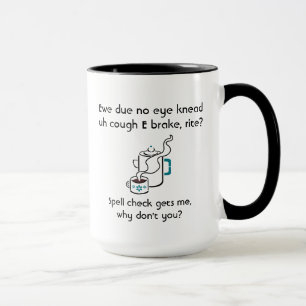 Caneca Engraçado eu preciso uma verificação de períod