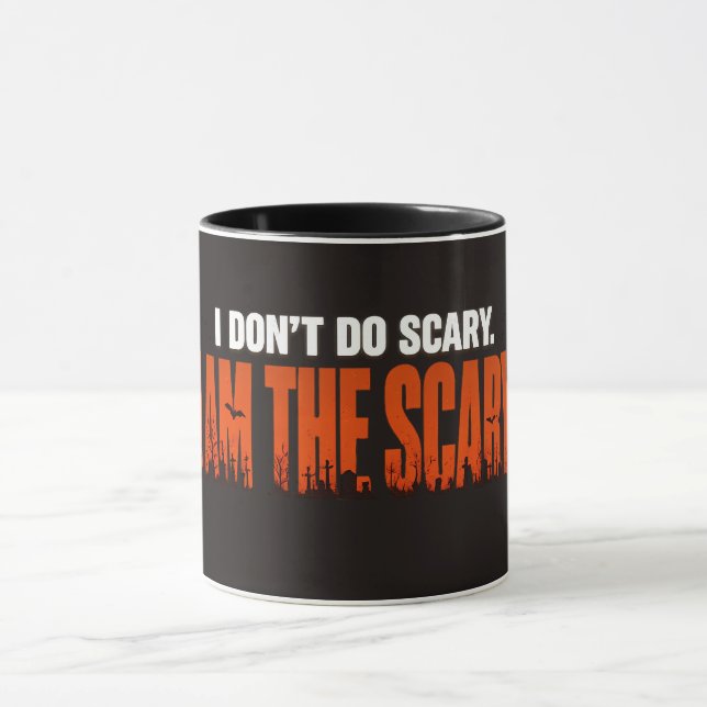 Caneca Engraçado Eu Sou a Citação Assustadora de Hallowee (Centro)