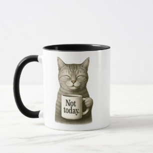 Caneca Engraçado Gato Lover