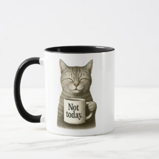 Caneca Engraçado Gato Lover