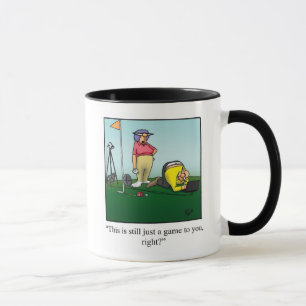 Caneca Engraçado Golf Humor Mug