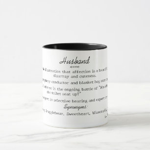 Caneca Engraçado Husband Definition Mug