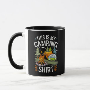 Caneca Engraçado Isso É Meu Acampamento Para Acampante