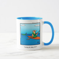 Engraçado Kayaking Humor Mug Gift