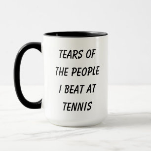 Caneca Engraçado Lágrimas Das Pessoas Que Eu Derrotei N