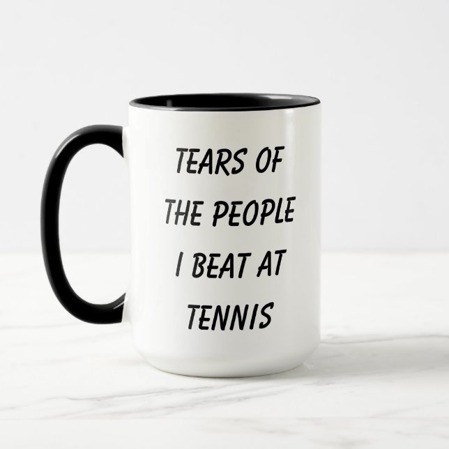 Caneca Engraçado | Lágrimas Das Pessoas Que Eu Derrotei N (Esquerda)