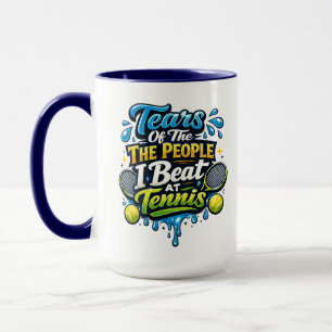 Caneca Engraçado Lágrimas Das Pessoas Que Eu Derrotei N