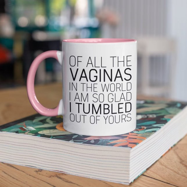 Caneca Engraçado Mãe Presente Estou Tão Feliz Que Tirei O (Criador carregado)