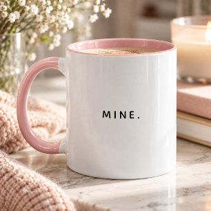 Caneca Engraçado Moderno MEU Café