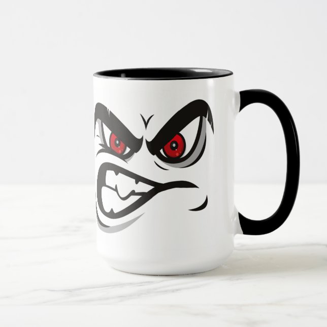 Caneca Engraçado, não sou uma pessoa matinal antes do caf (Direita)