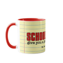 Engraçado pedaço de cabeça vermelho e amarelo do p