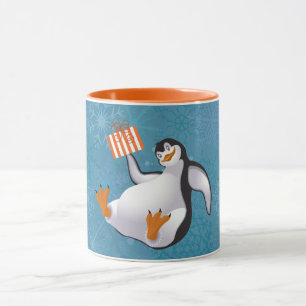Caneca Engraçado Penguins Mug