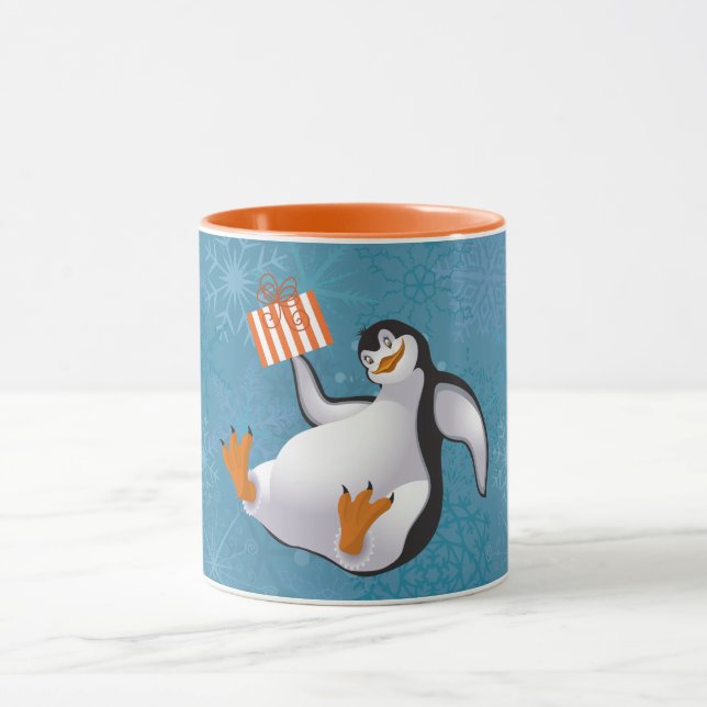 Caneca Engraçado Penguins Mug (Centro)