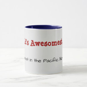 Caneca Engraçado Presente para Pai no Noroeste do Pacífic
