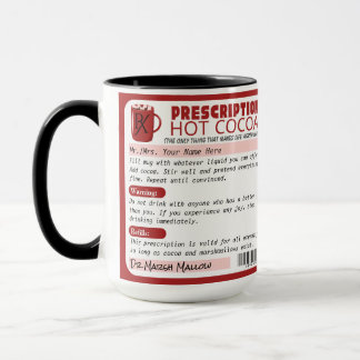Caneca Engraçado Receita Sarcasiana Chocolate Quente Caca