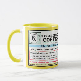 Caneca Engraçado RX Coffee Mug