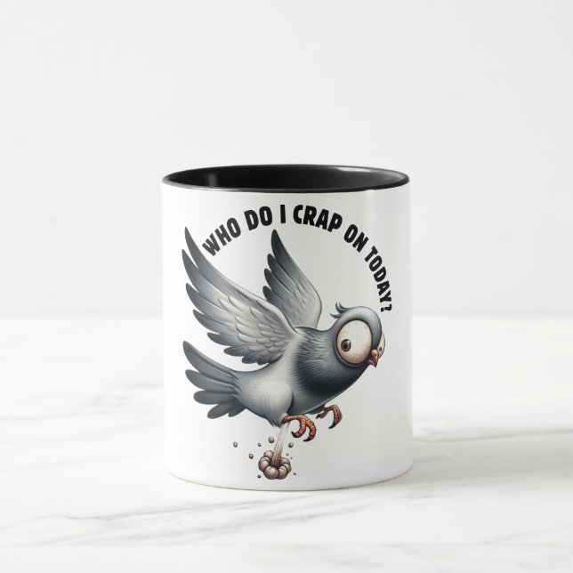 Caneca Engraçado/Sarcástico Animal Dizendo/Coruja (Centro)