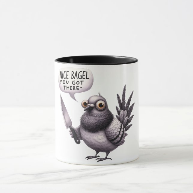 Caneca Engraçado/Sarcástico Animal Say/Bird (Centro)