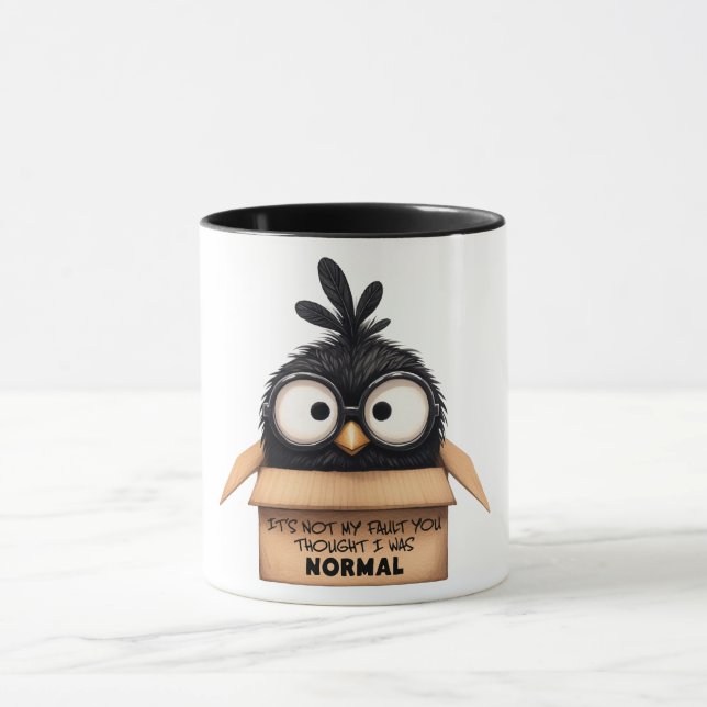 Caneca Engraçado/Sarcástico Animal Say/Bird (Centro)