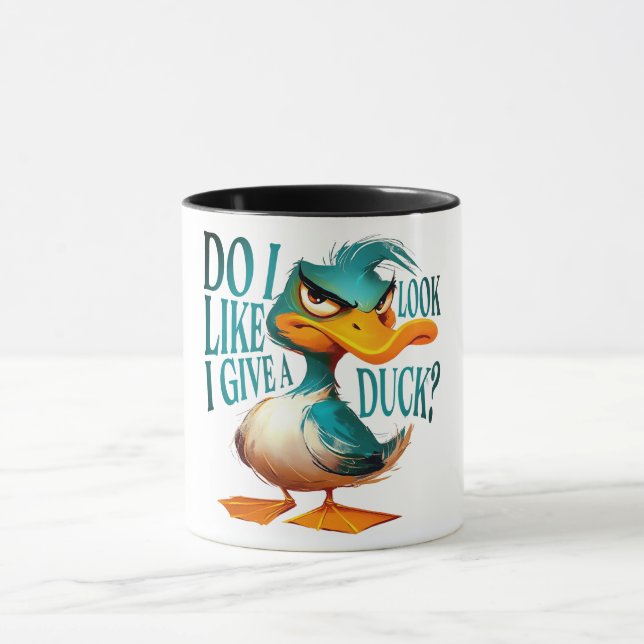 Caneca Engraçado/Sarcástico animal Sayings/Duck (Centro)