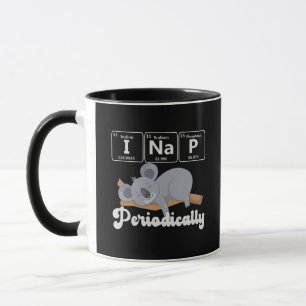 Caneca Engraçado "Science koala" Eu coto periodicamente K