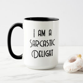 Caneca Engraçado, sou uma lata sarcástica
