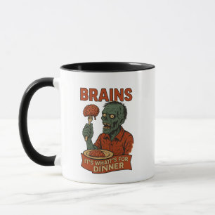Caneca Engraçado Zombie Halloween Mug