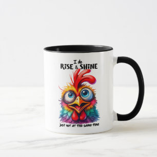 Caneca Engraçados/Sarcásticos Animais/Frango/Café